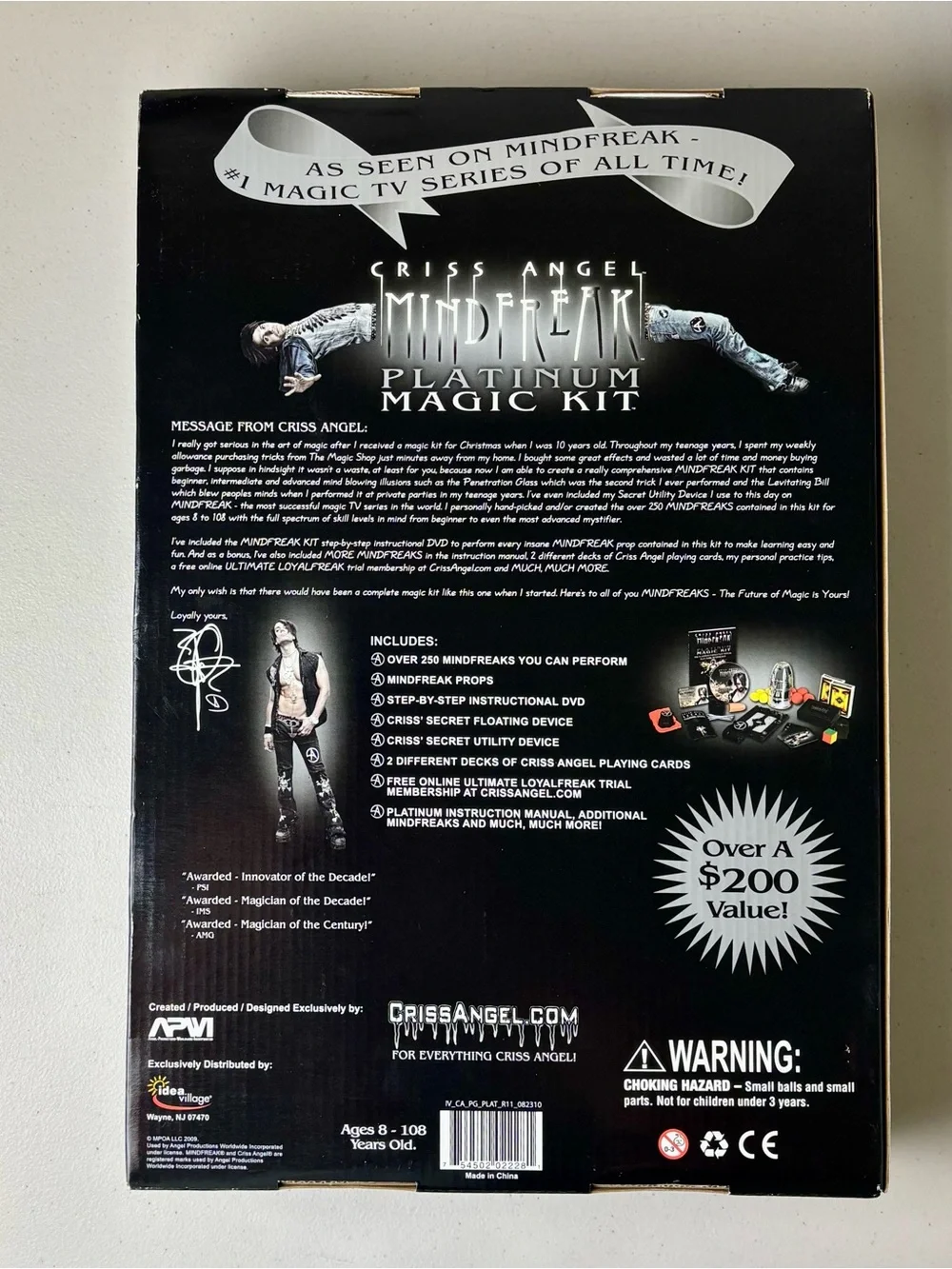 Criss Angel: Mind Freak: Platinum Magic Kit